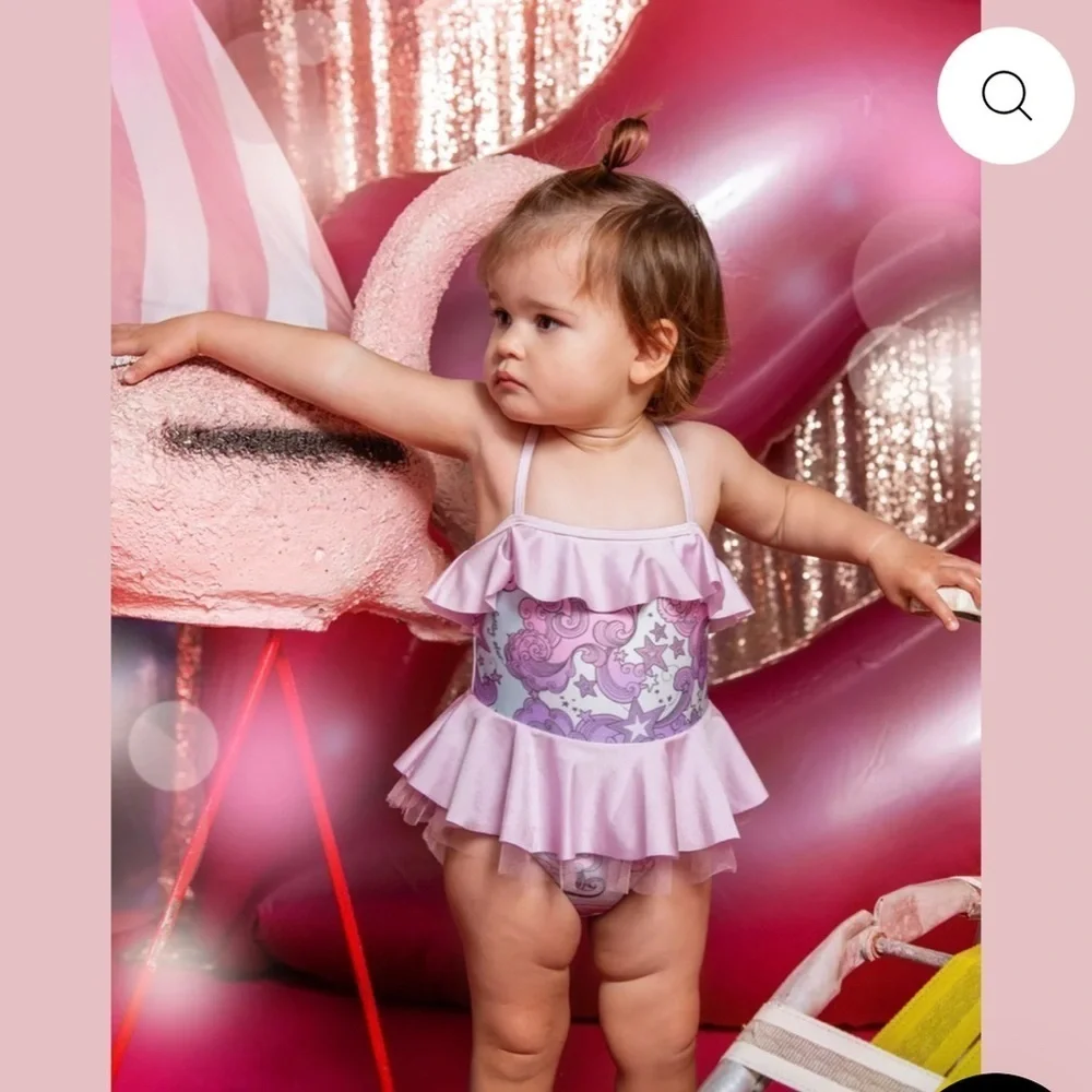 Tutu Du Monde Lavender Kids Swim One Piece